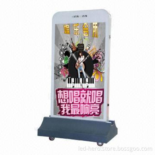 LED Advertising Player, Cellphone LED Display, Fashionable Design, Easy-to-move Anywhere